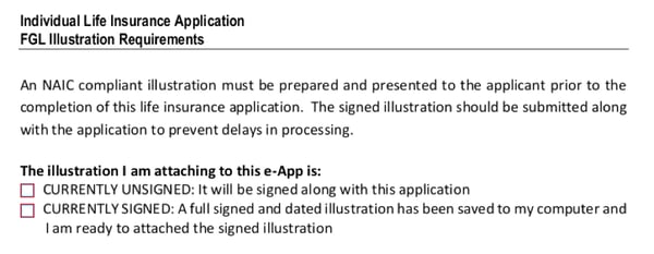 Selecting signed or unsigned for illustration